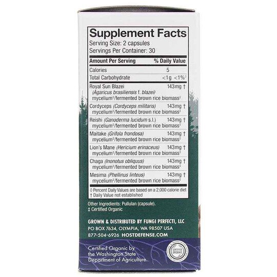 Stamets 7 Daily Immune Support, HDF